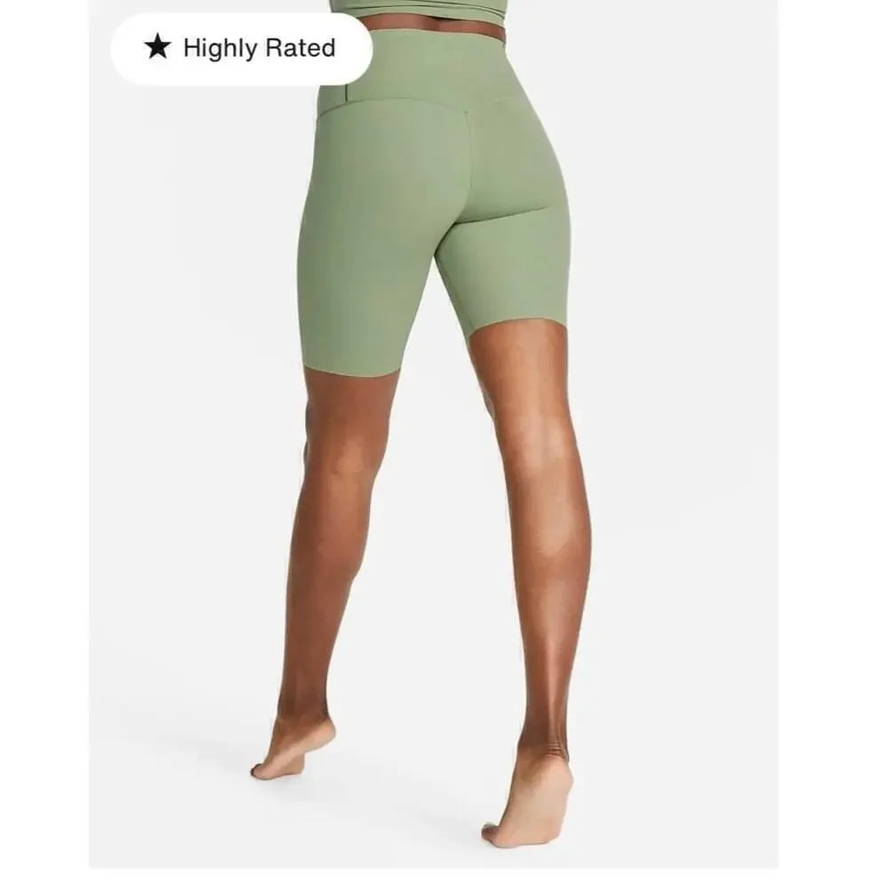 Women's Nike Training Shorts - Green - Size L - Picture 3 of 14